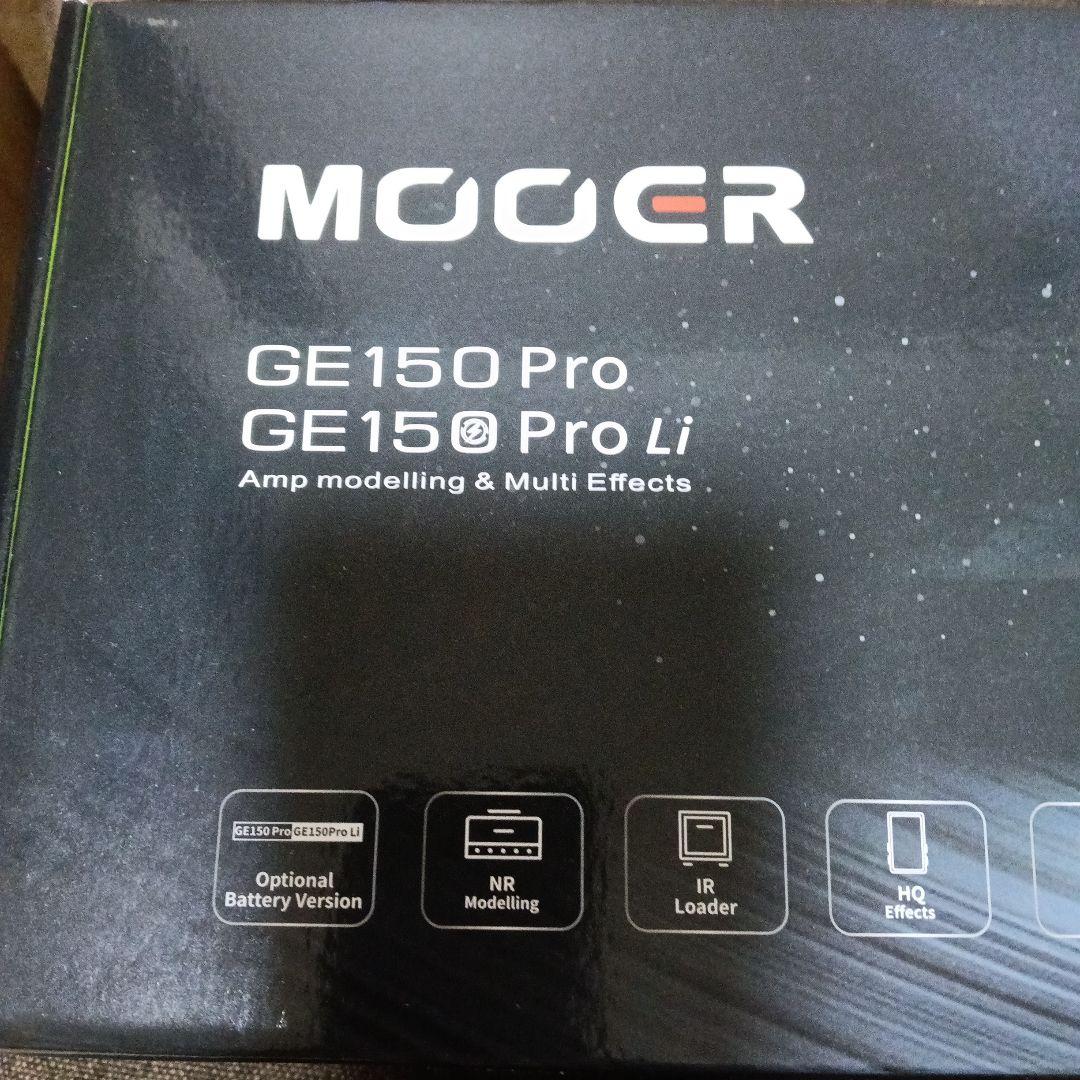 MOOER GE150 Pro Li アンプモデリング