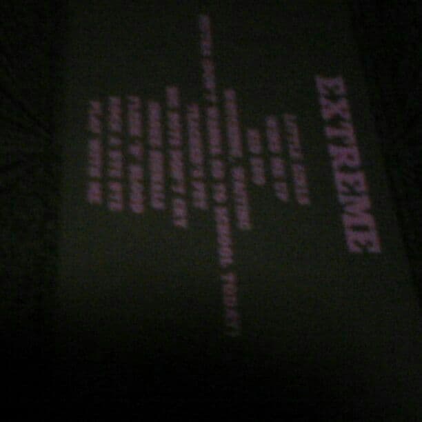 Extreme, album Extreme bandscore楽譜