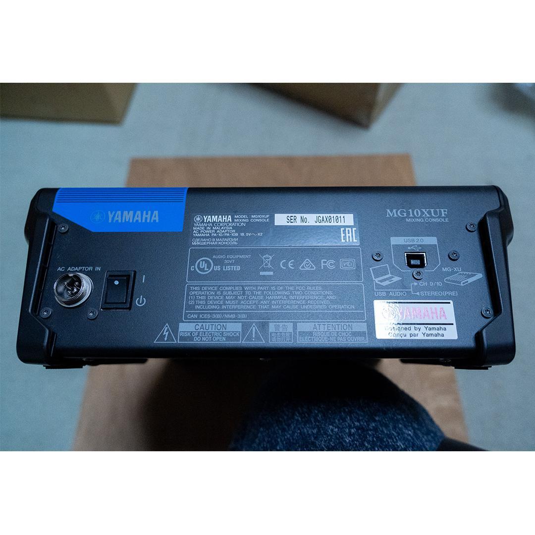 【送料無料】YAMAHA MG10XUF アナログミキサー ACアダプター有り