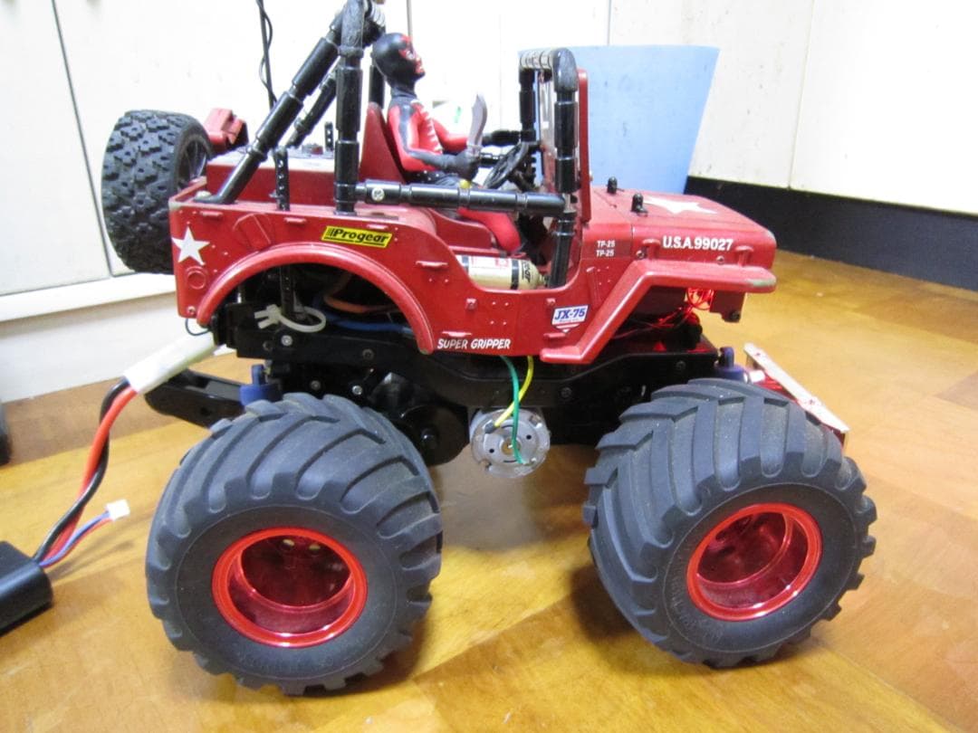 Bonちゃん 1/10 ワイルドウイリー２ カスタム レッドファルコン仕様