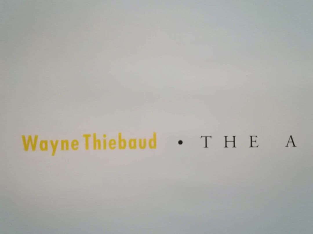 ウェイン・ティーボー　ミッキーマウス　ポップアート　ポスター　アメリカ