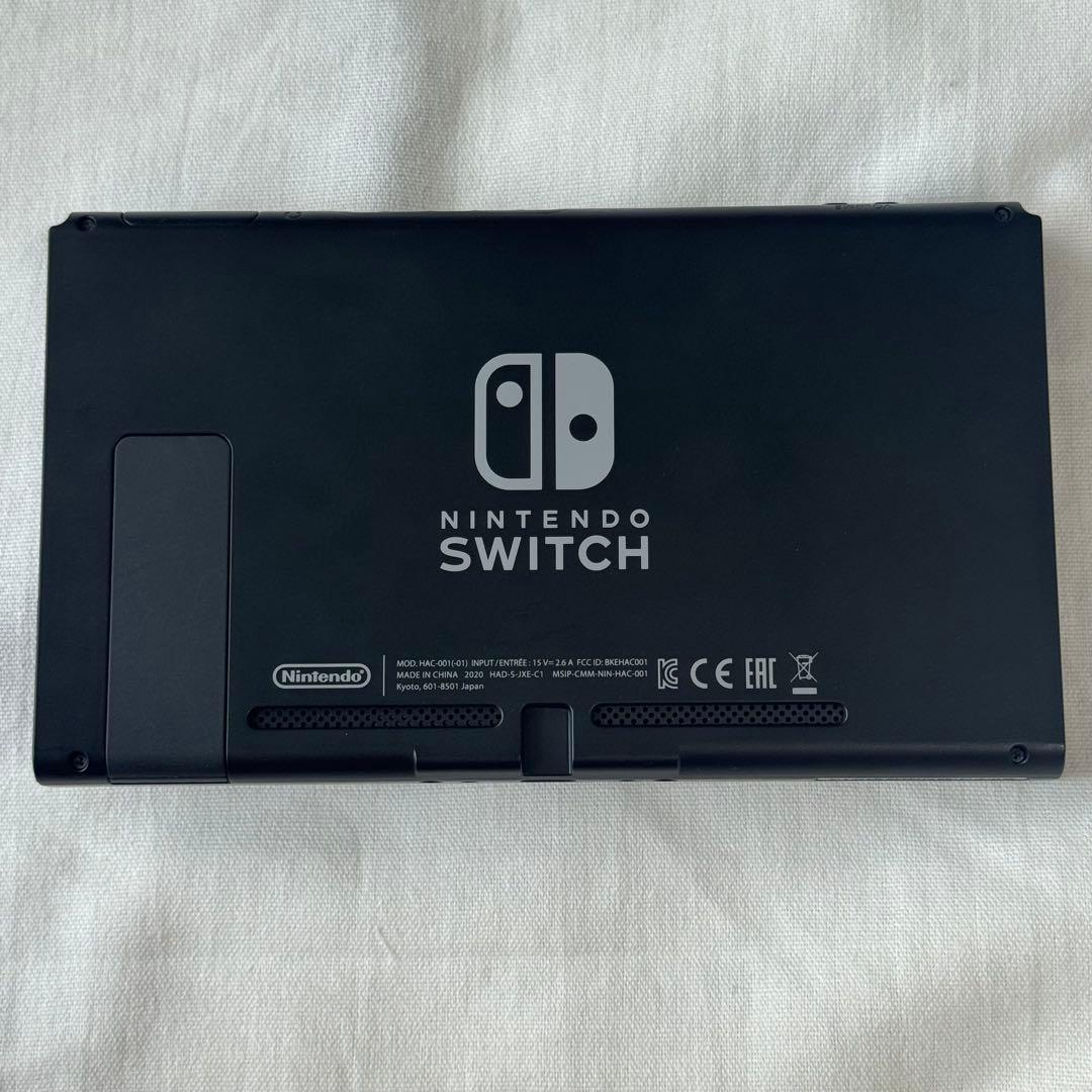 任天堂Switch 本体グレー セット【美品】【専用ケース・画面フィルム付き】