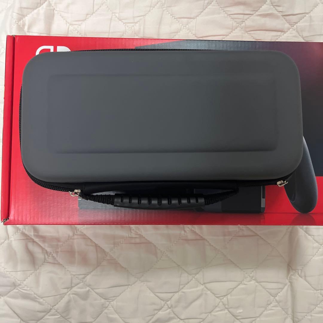 Nintendo Switch 本体 グレー ハードケース付き