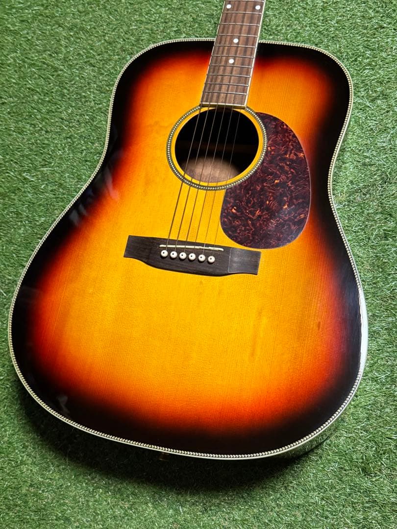 オーダー　アコースティックギター　 サンバースト