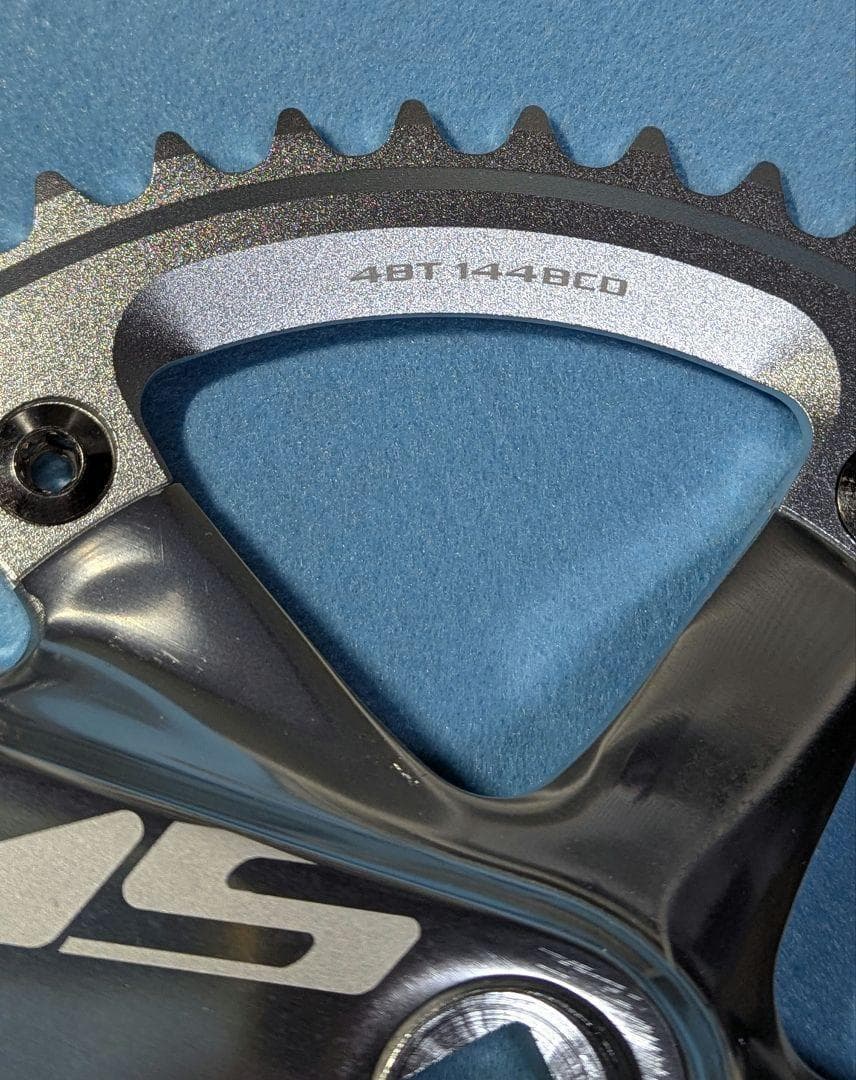 SKEACE スクエアテーパー ピスト用クランク 165mm 48T 　シルバー