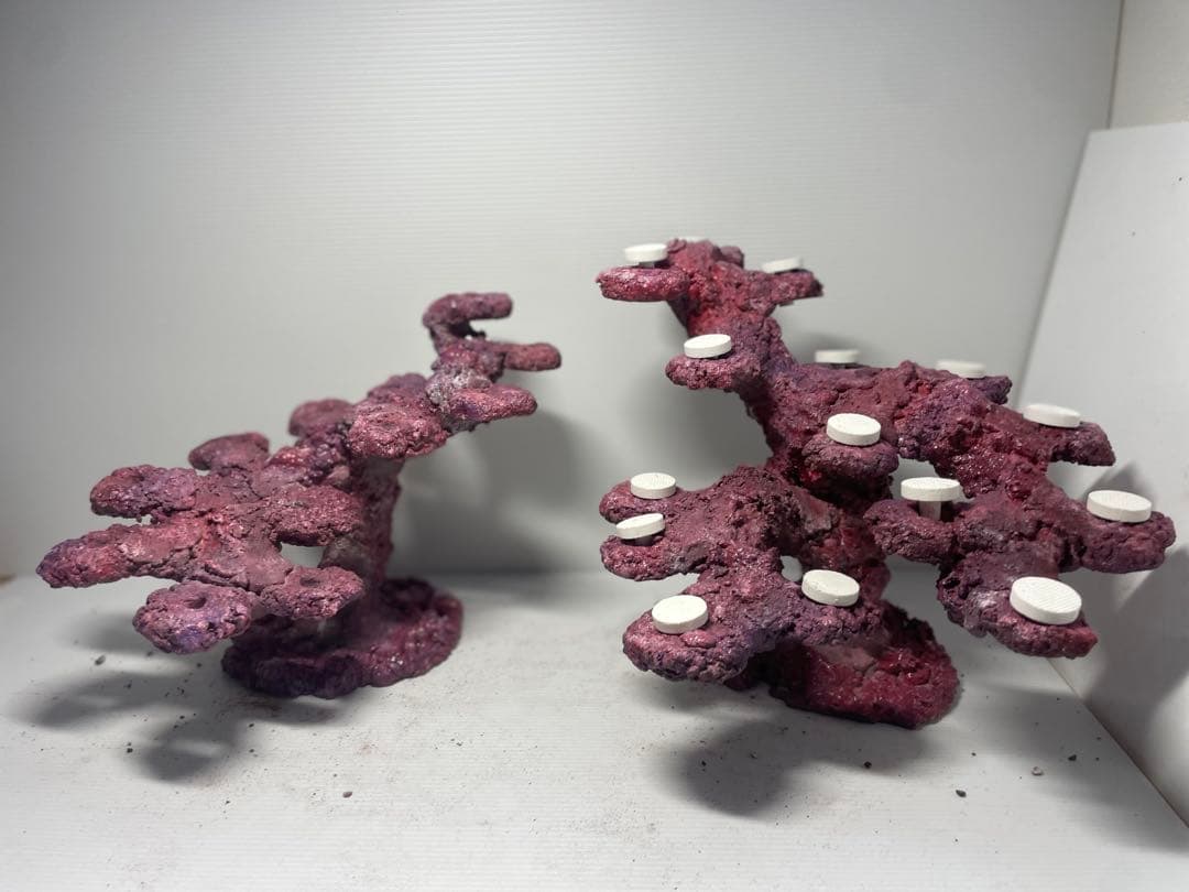 【送料無料】人工ライブロック　PHR34／15穴加工　アク抜き済み安心塗料使用