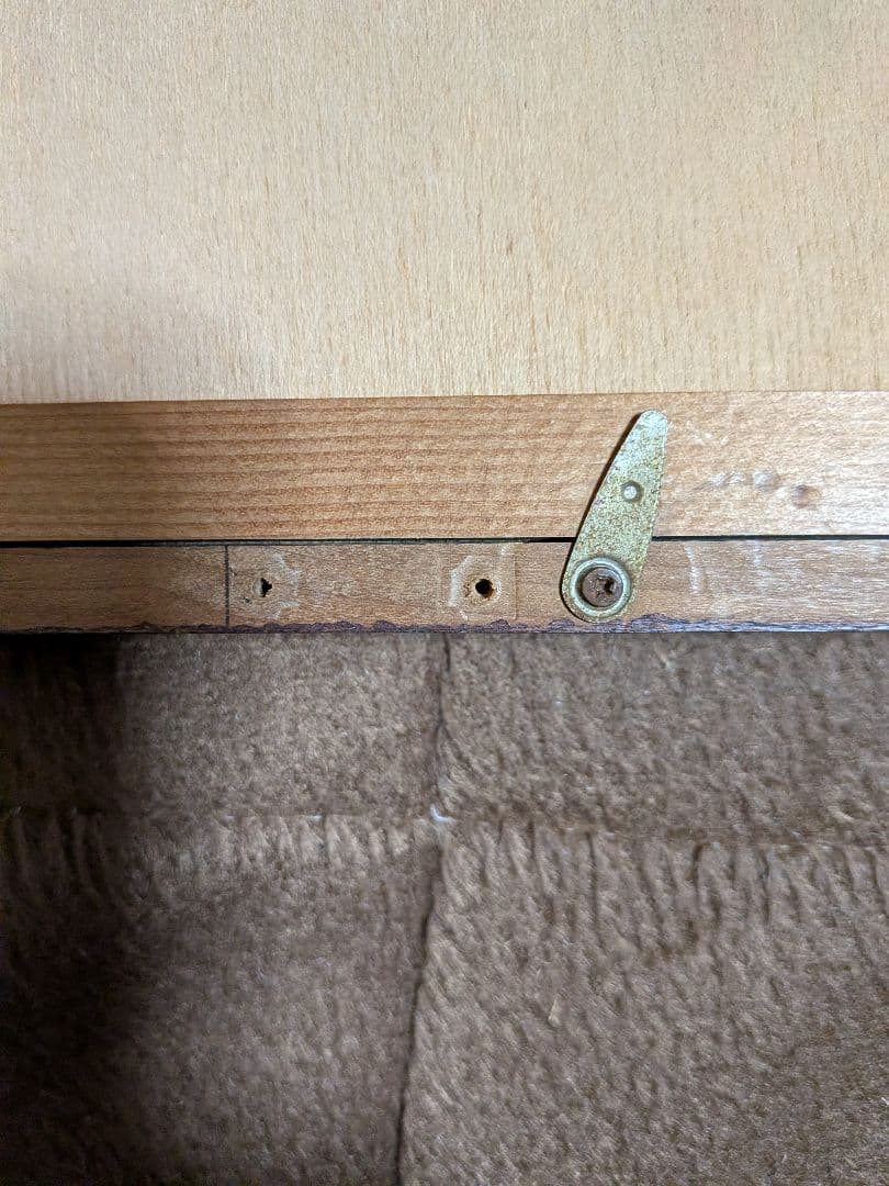 日本画の仏像 、仏様、木製フレーム付き