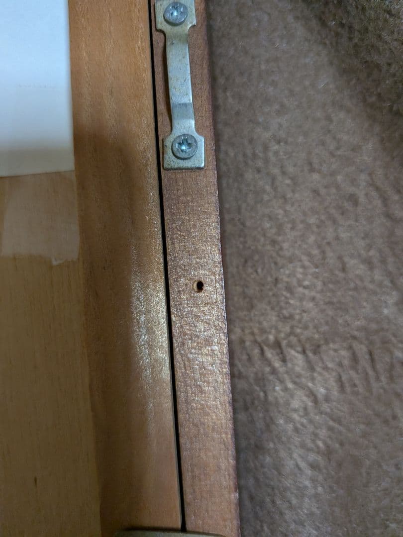 日本画の仏像 、仏様、木製フレーム付き