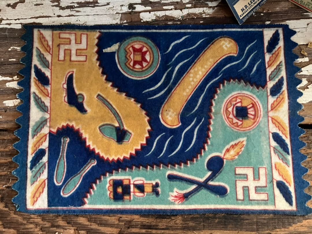 卍 Antique シガーフェルト ネイティブアメリカン スワスティカ