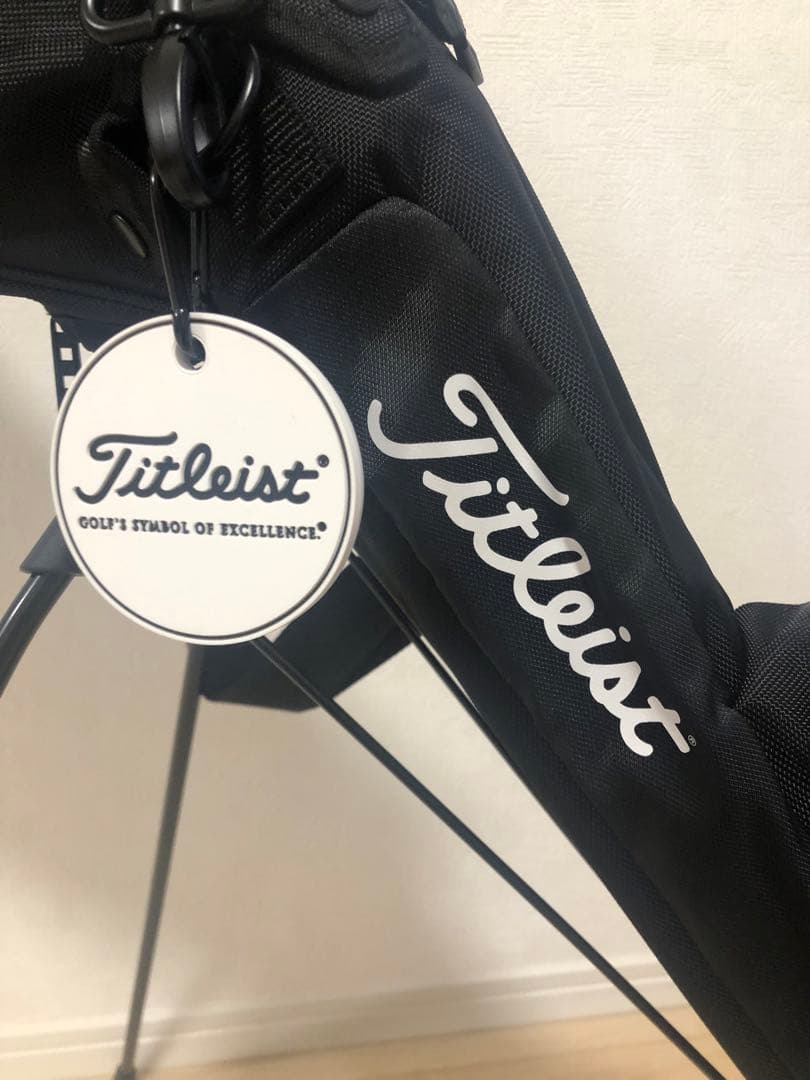 タイトリスト☆セルフスタンドキャリー・ブラック