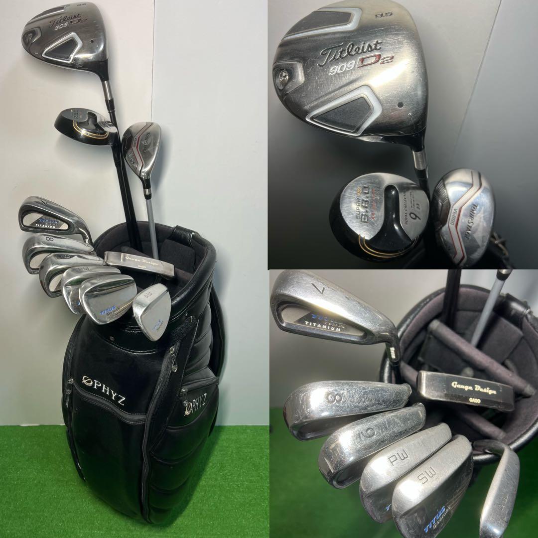 C610 ゴルフクラブセット メンズ Titleist タイトリスト　初心者 右