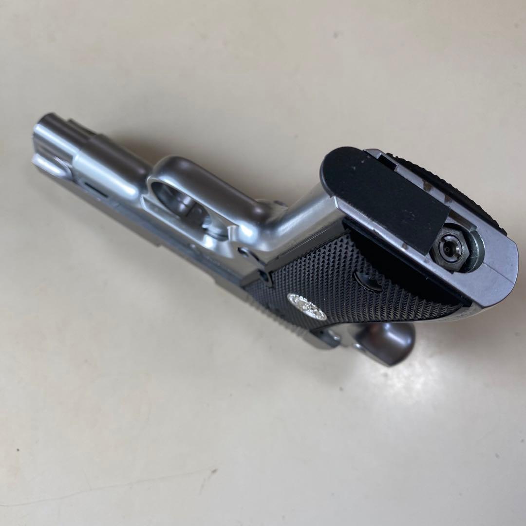 タナカワークス  コルト　380オートステンレスモデル　ブローバック　ガスガン