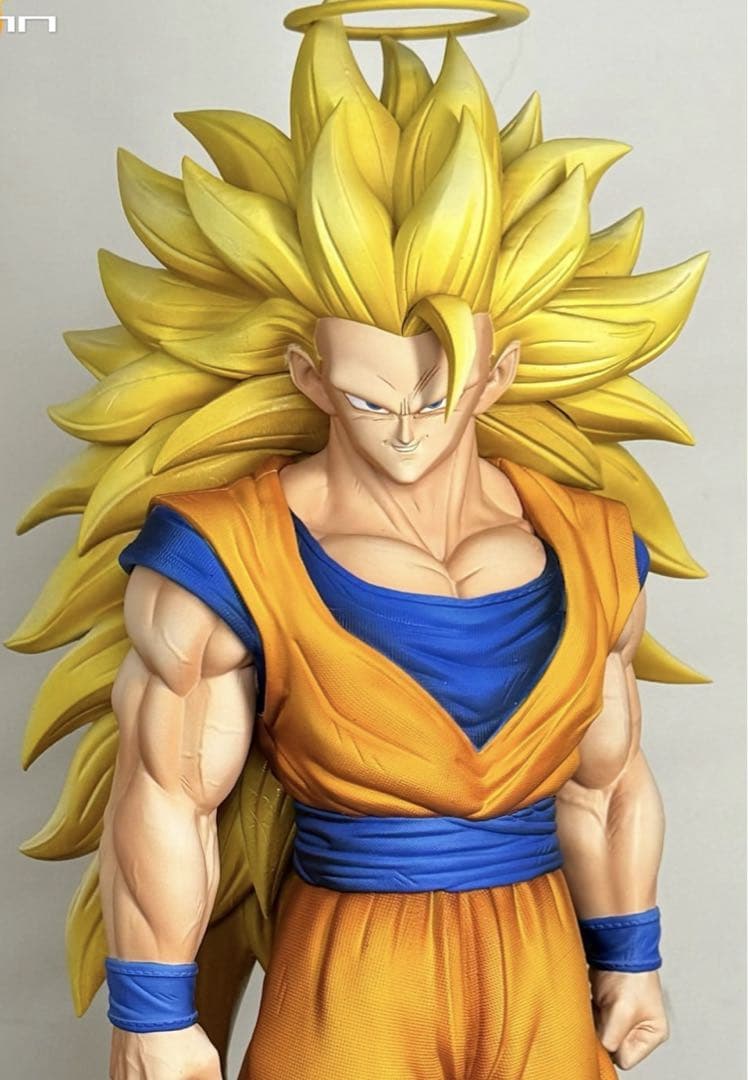 ドラゴンボールガレージキット　超サイヤ人3孫悟空　レジン スタチュー　アニメ版