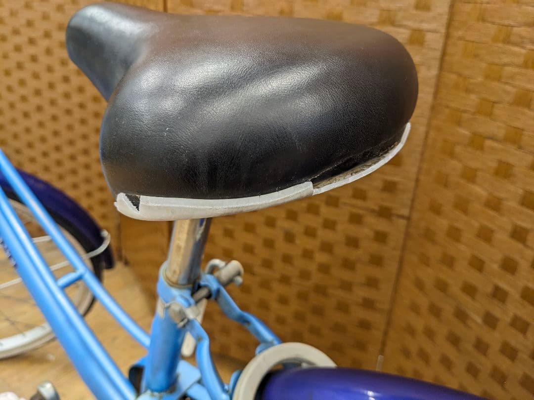 U080 子供用自転車　22インチ　ブルー