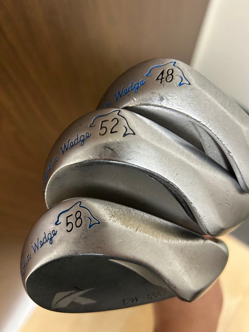キャスコ ドルフィンウェッジ 48° 52° 58° DW-120G、DW118