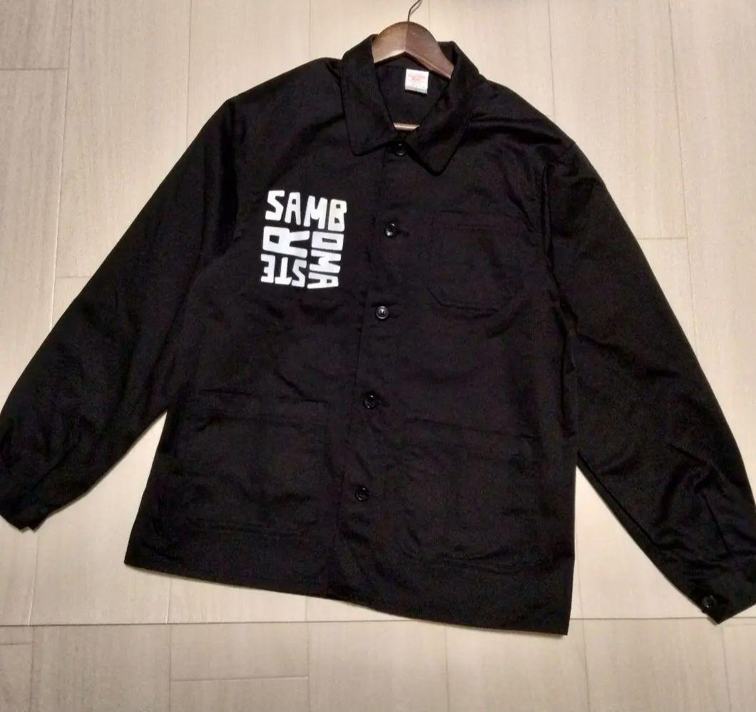 サンボマスター　SQUAREロゴカバーオール コーチジャケット　M