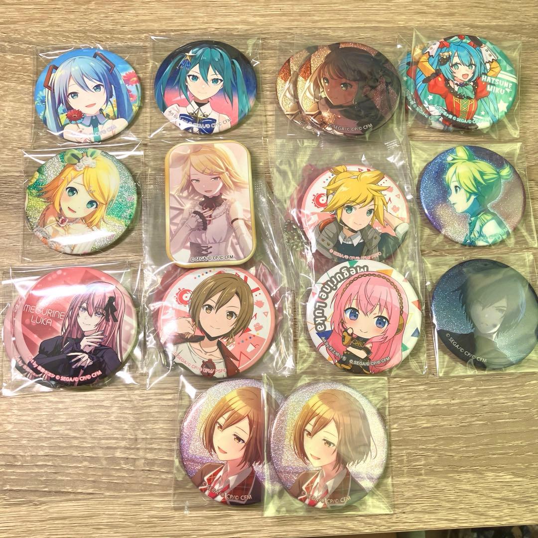 プロセカ　缶バッジ　まとめ売り