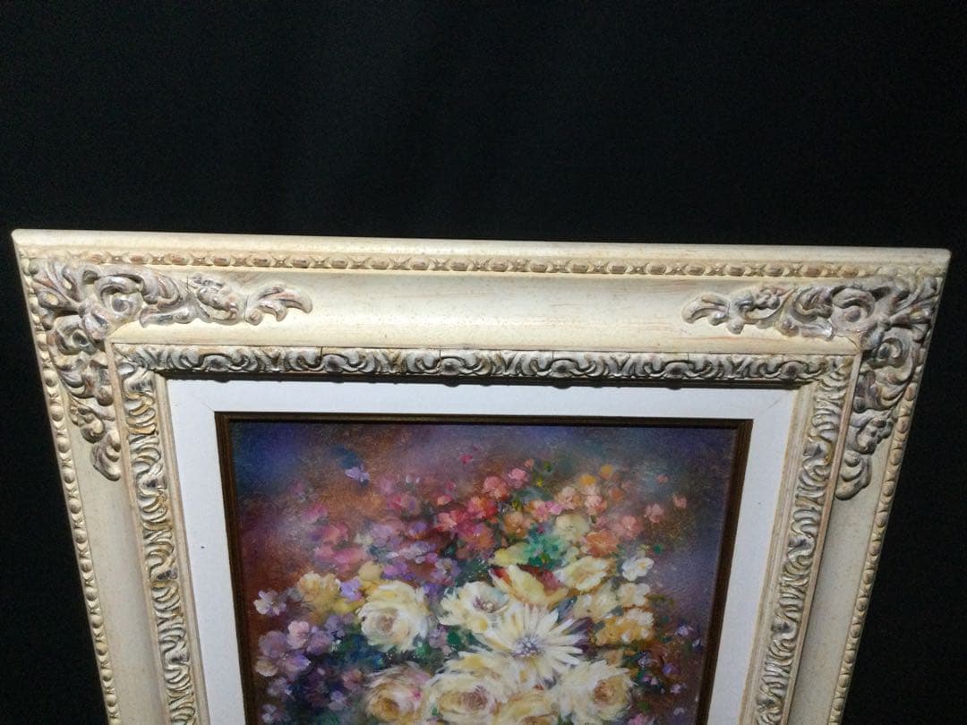 絵画 花絵 コーティング加工 G170