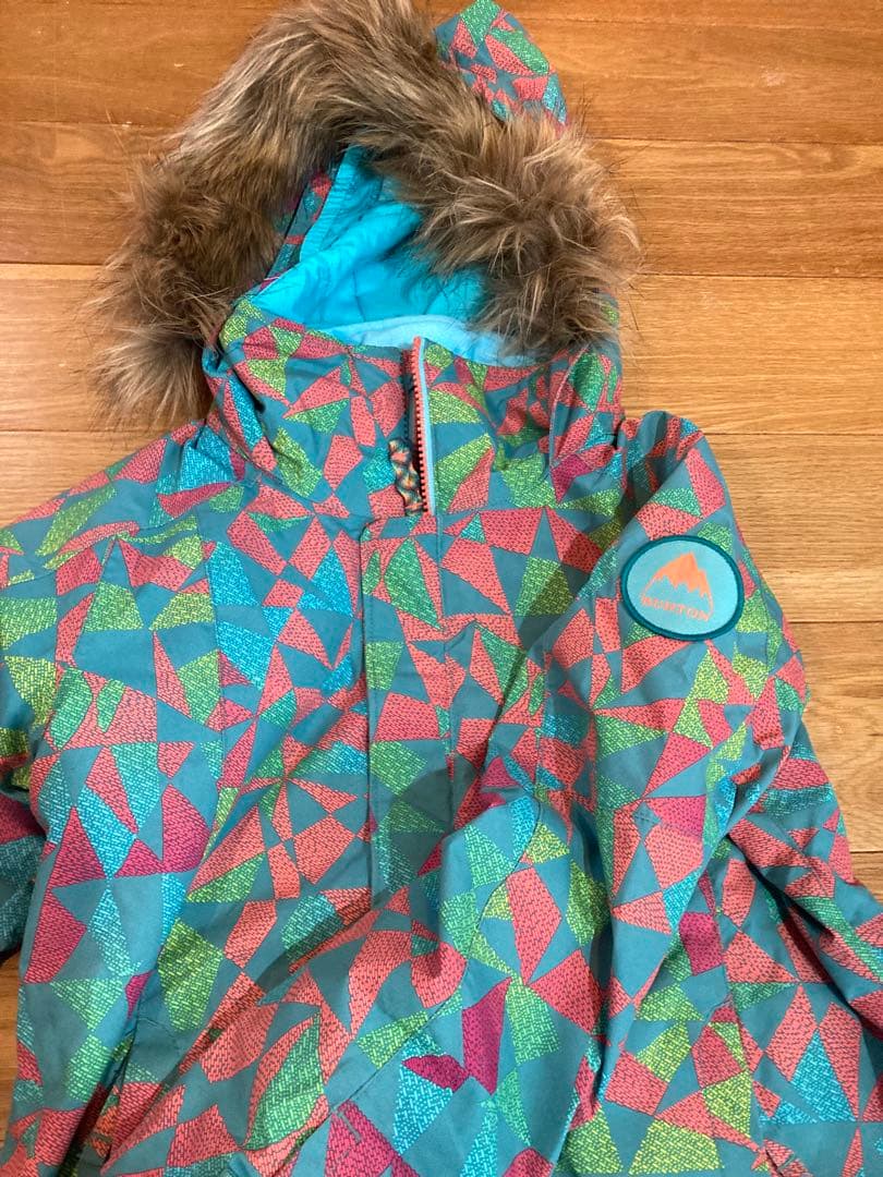 美品★Sサイズ上下セットBurtonバートンキッズ スノーボードウェアウィンター