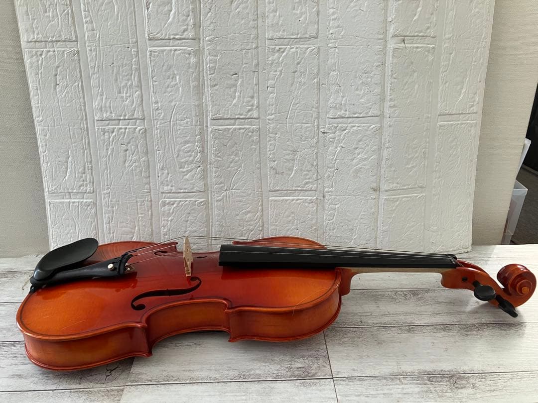 木製オレンジバイオリン 4弦