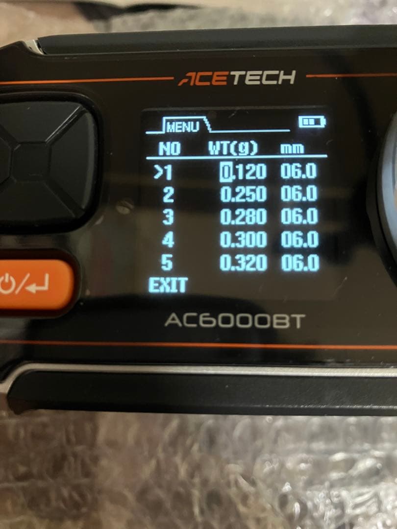 ACETECH AC6000 BT Bluetooth対応 弾速計