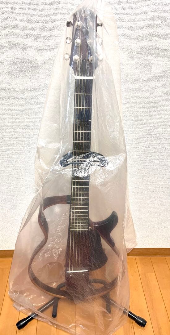 サイレントギター YAMAHA　SRG200S CRB　スタンド付！