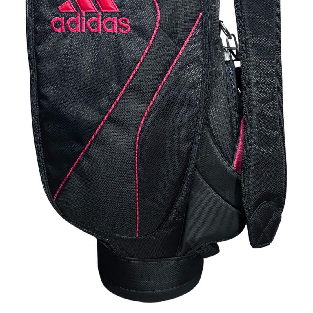 adidas キャディバッグ 軽量モデル 美品 ブラック naonao