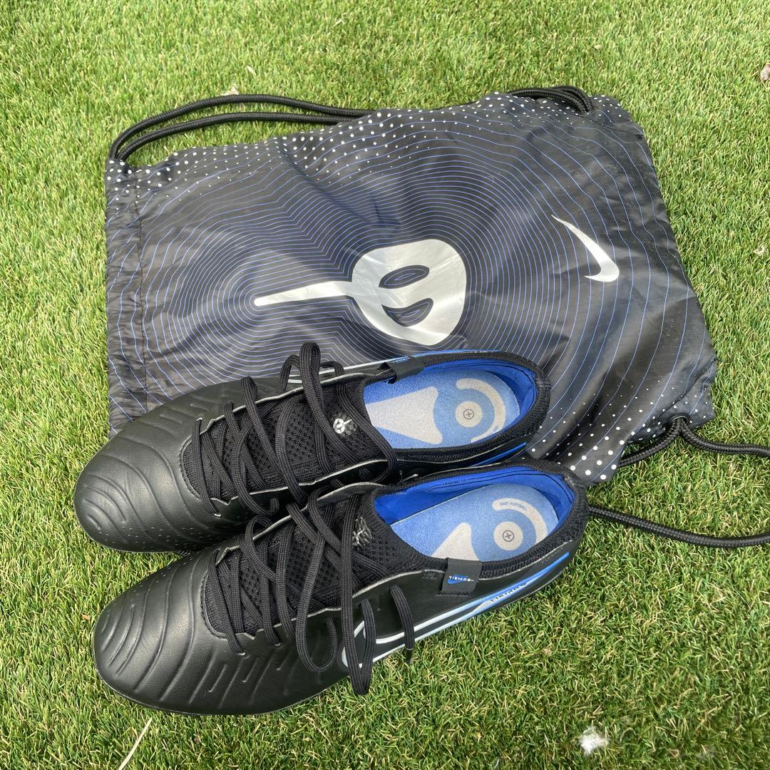 大幅値下 NIKE ナイキ ティエンポ レジェンドag 27 ブラック/ブルー