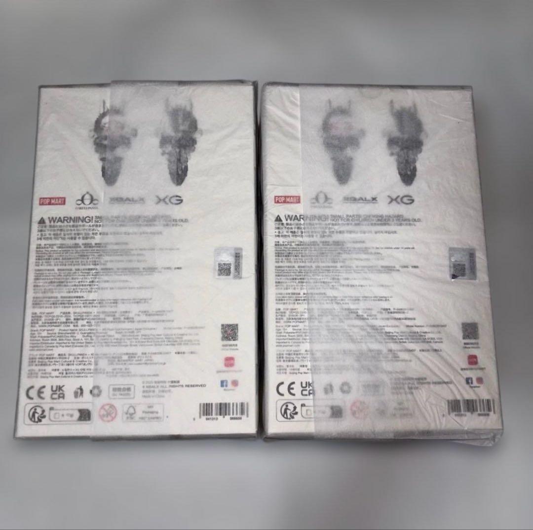新品未開封　スカルパンダSKULLPANDA XGコラボ POPMART ２個