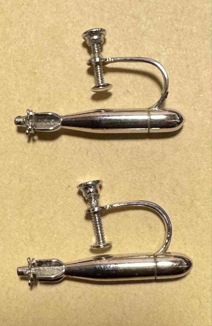 米軍 実物 SWEETHEART JEWELRY 魚雷イヤリング