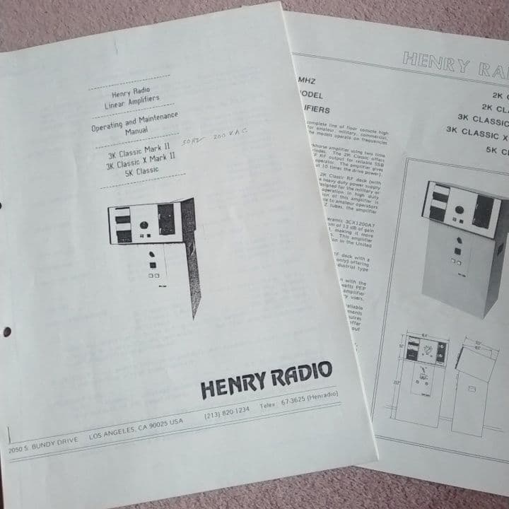 HENRY 3K Classic Mark II　ジャンク