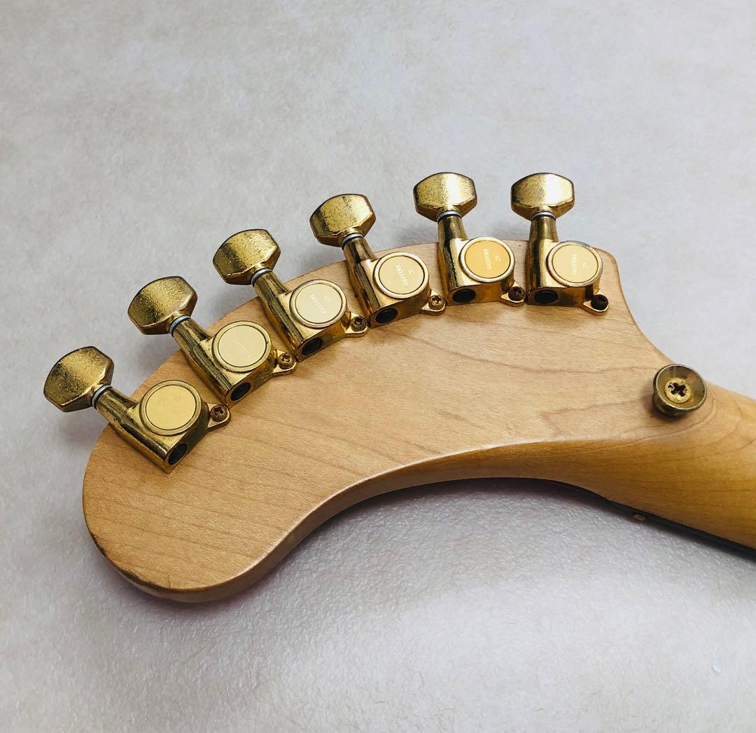 【美品】ZO-3C MRED アンプ内蔵ギター ディストーション切替SW付