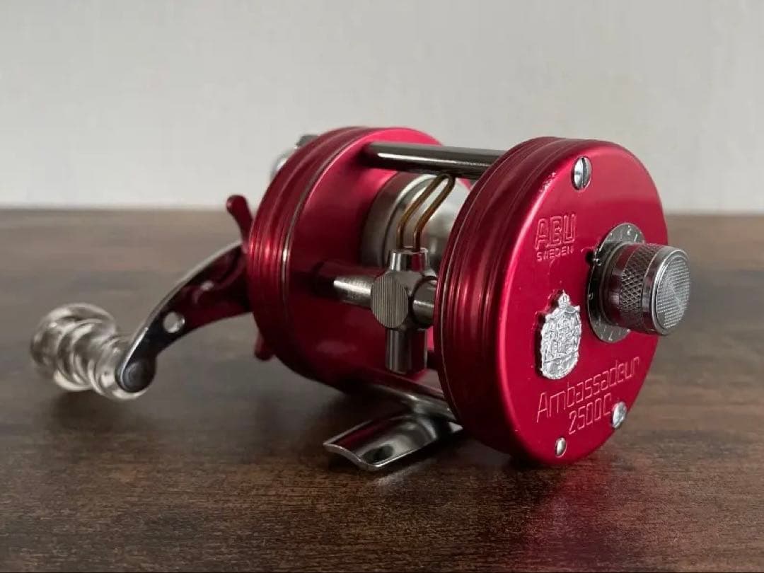 ABU Ambassadeur 2500C アンバサダー ノスタルジア 赤レッド
