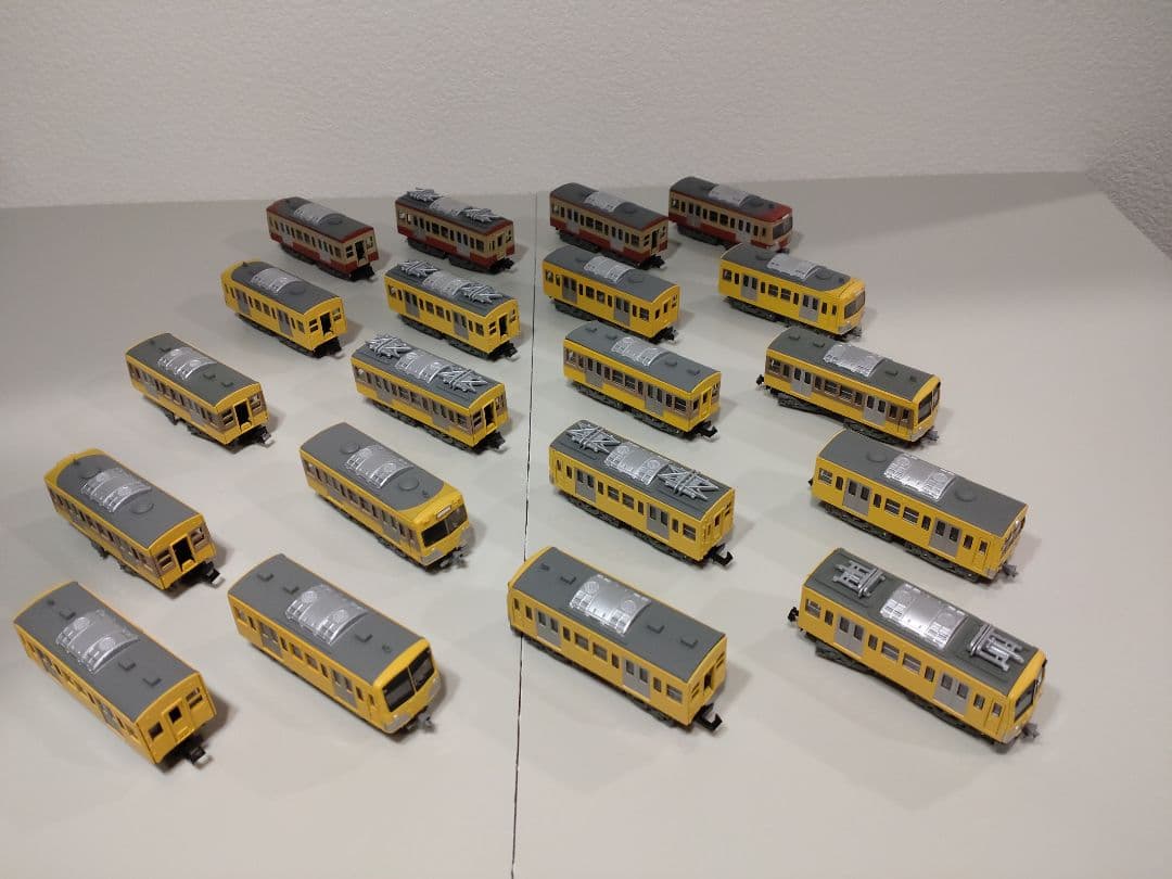 Bトレインショーティー西武鉄道１０１系シリーズ２０両セット：Nゲージ化・動力付き