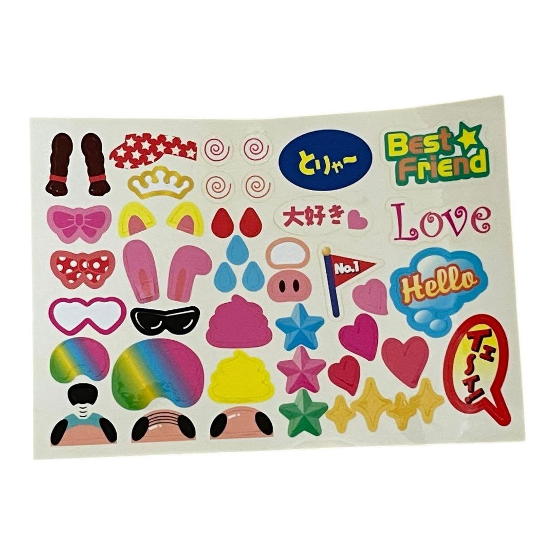 TOMY おうちでプリクラDX シール3枚のみ使用済 ジャンク品