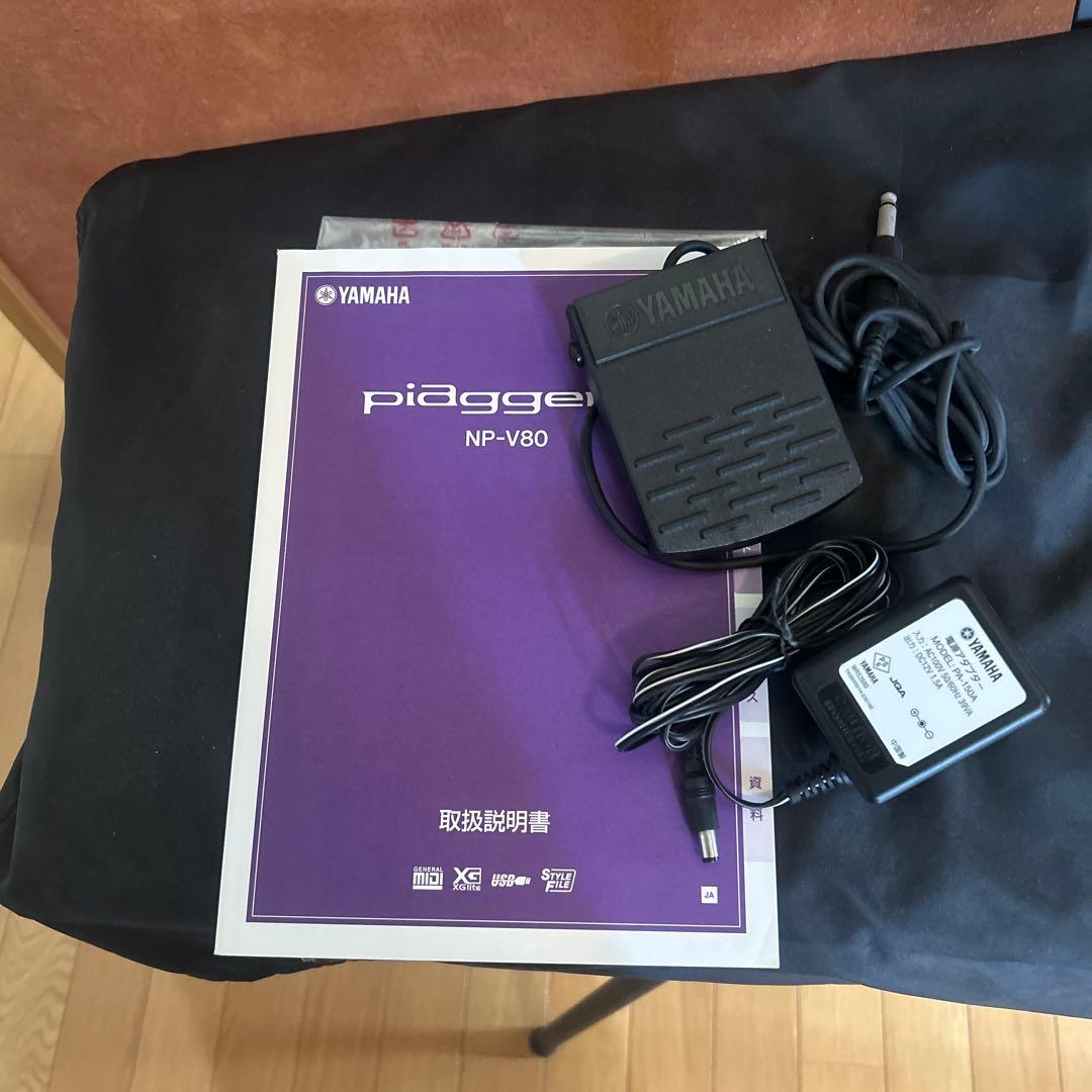 YAMAHA piaggero NP-V80 76鍵