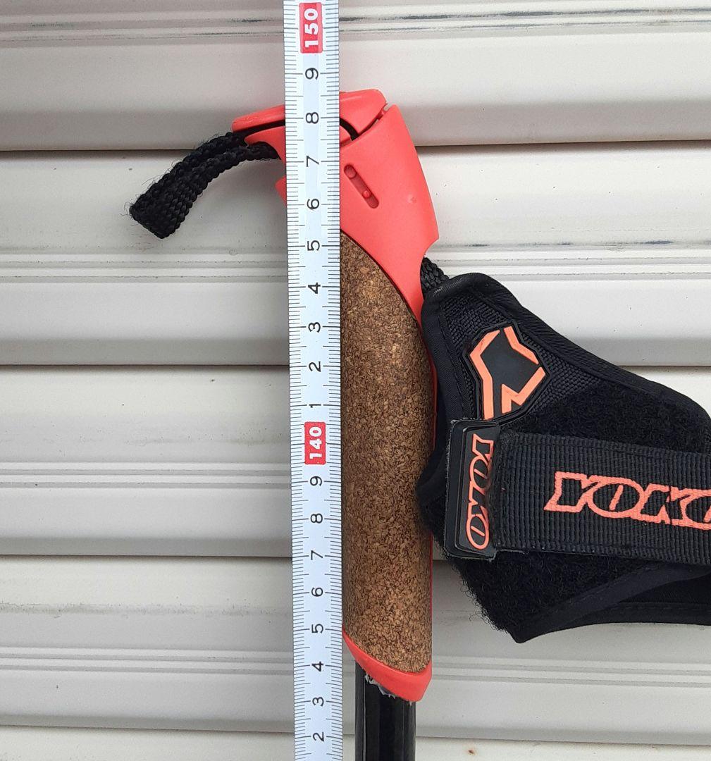 YOKO 7100 クロスカントリースキーポール148.5㎝ カーボン