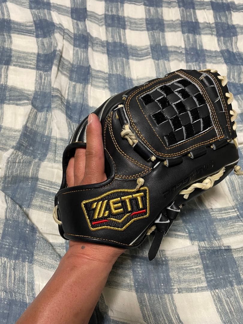 ZETT グローブ グラブ 軟式 内野手 プロステイタス 源田モデル