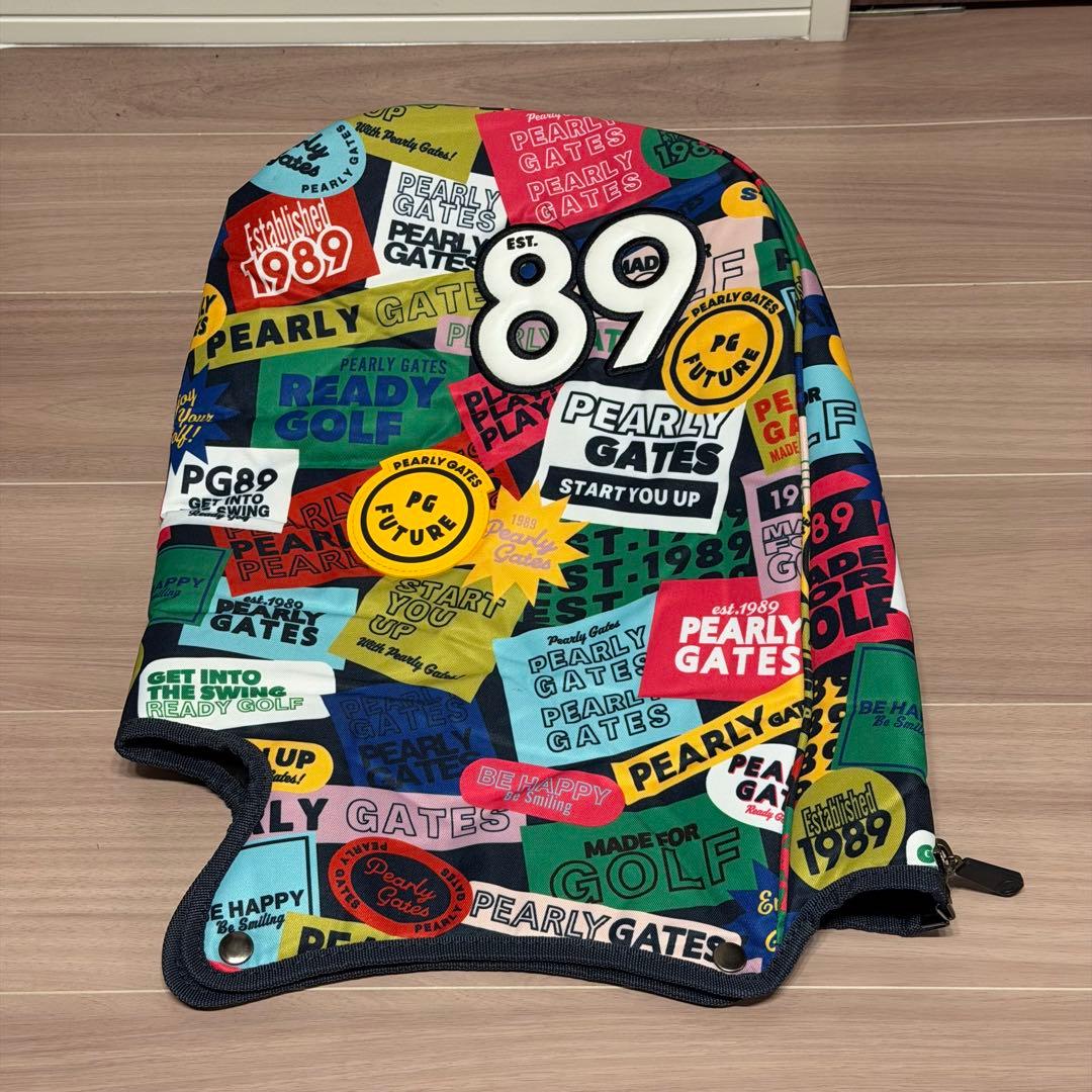 【希少】パーリーゲイツ キャディバッグ カラフルワッペン【極上品】