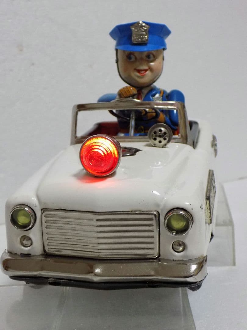 野村トーイ•新工社？ダブルネーム　電動　MYSTERY•POLIS.CAR動作品