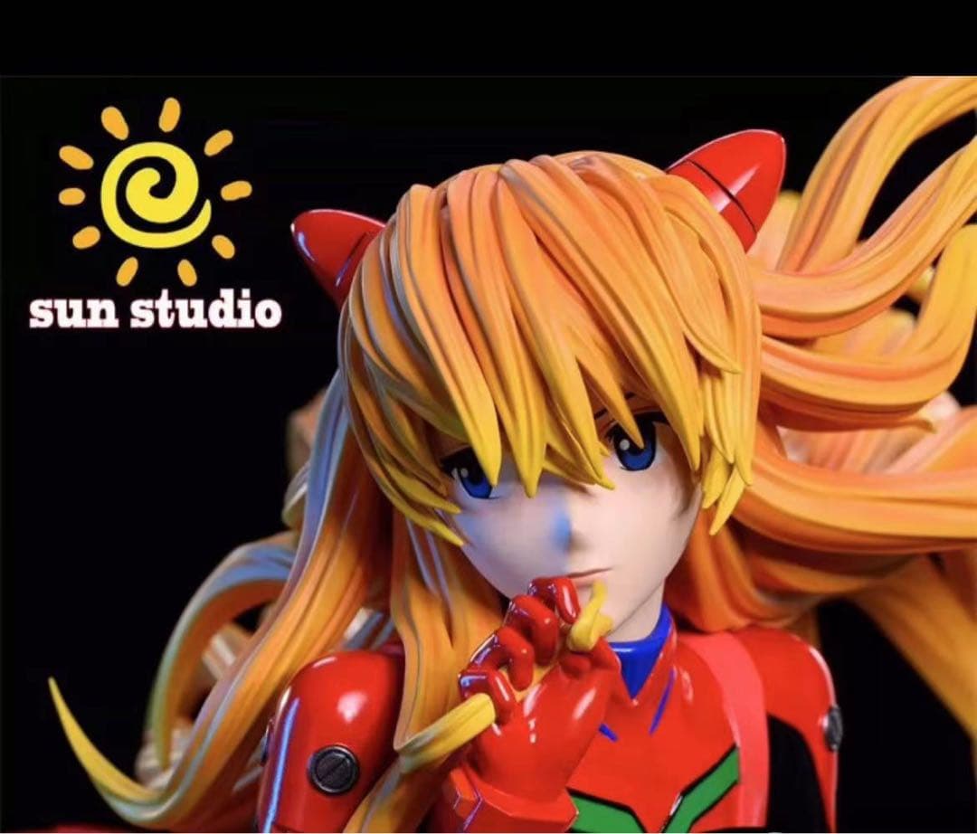 新世紀エヴァンゲリオン アスカ ガレージキット ガレキ スタチュー ①④