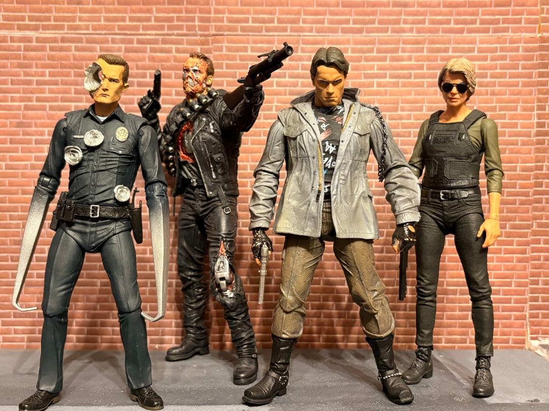 現状品 NECA ターミネーター シリーズ 4体セット