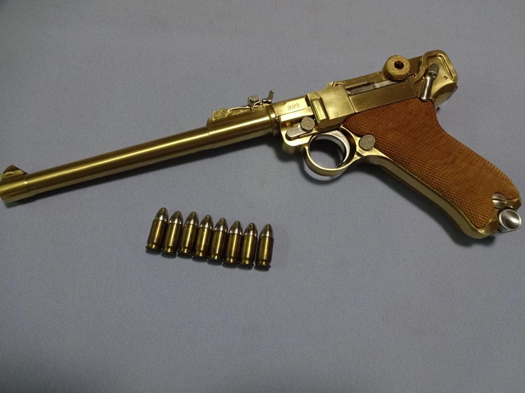 プ*ン様 マルシン モデルガン ルガーP08 未使用保管品 SMG検定品