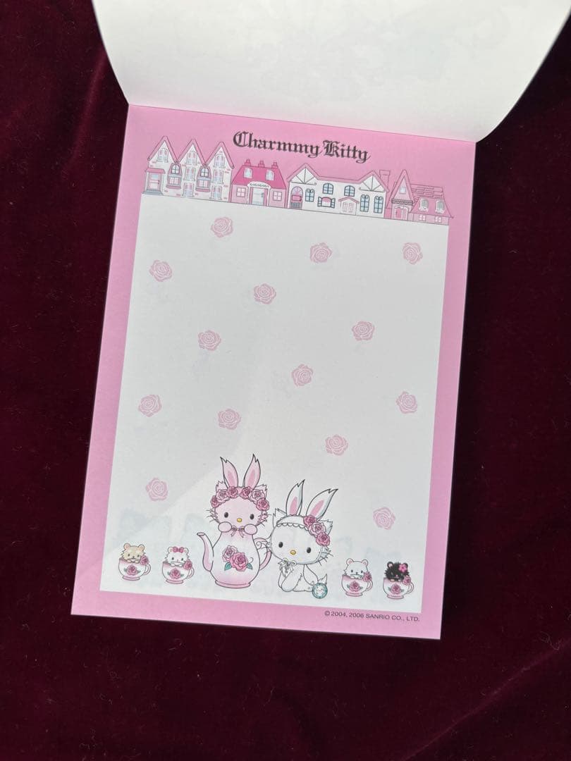 ウサミミ　チャーミーキティ　メモ帳　2006