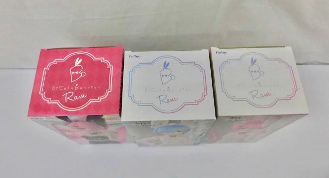 Re:ゼロから始める異世界生活 『未開封』リゼロレム ラム フィギュ5体セット