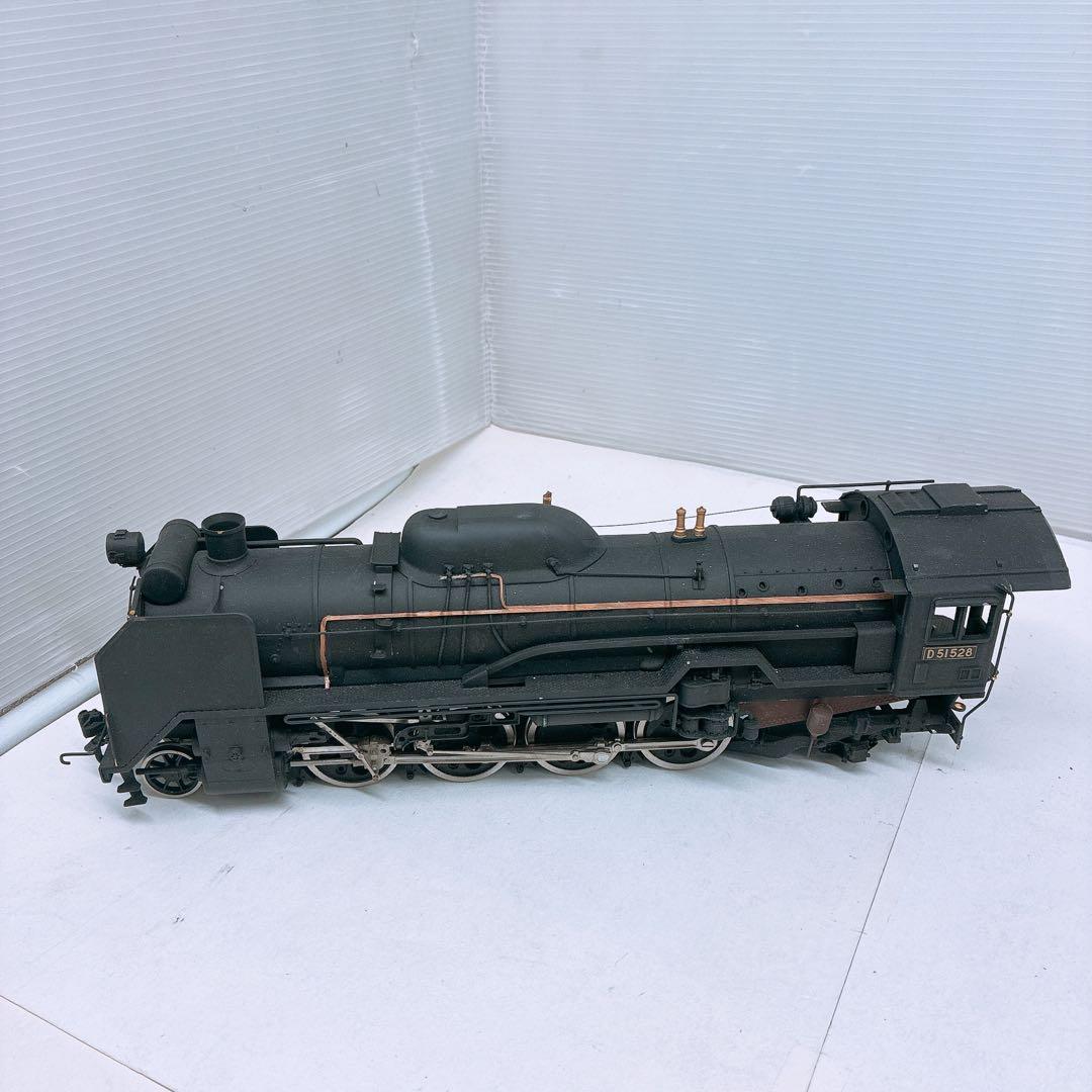 D51 528 蒸気機関車 鉄道模型 大型模型 本体＋テンダー セット ブラック