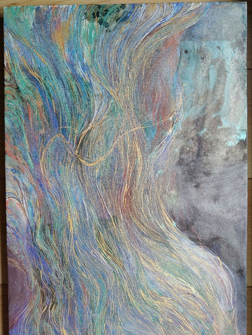 【日本画・真作】ラプンツェル ser.1（ざきやま千尋）