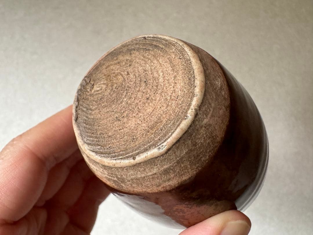 古瀬戸　真如堂茶入　茶道具