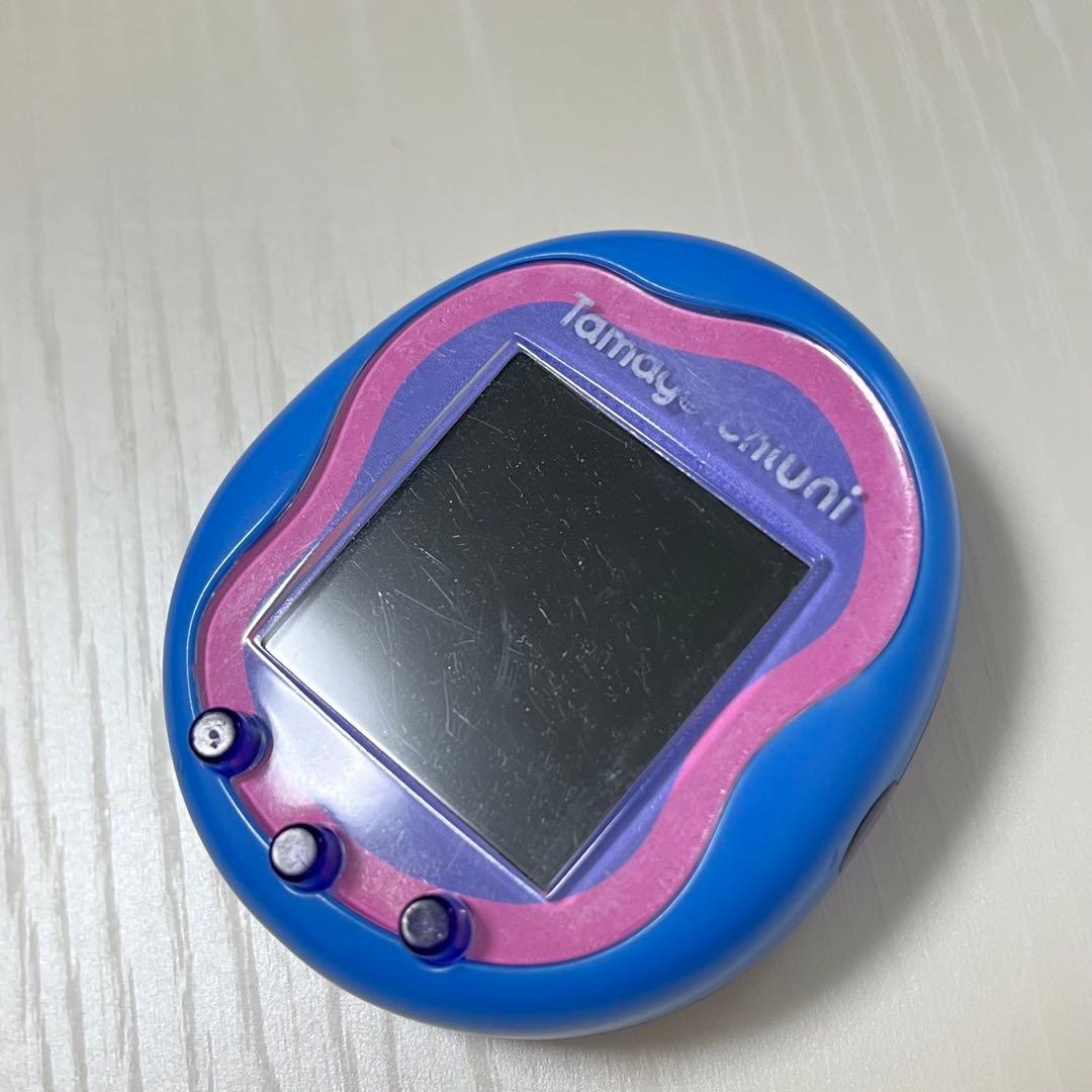 【ジャンク品】たまごっちユニ　Tamagotchi Uni ブルー　パープル
