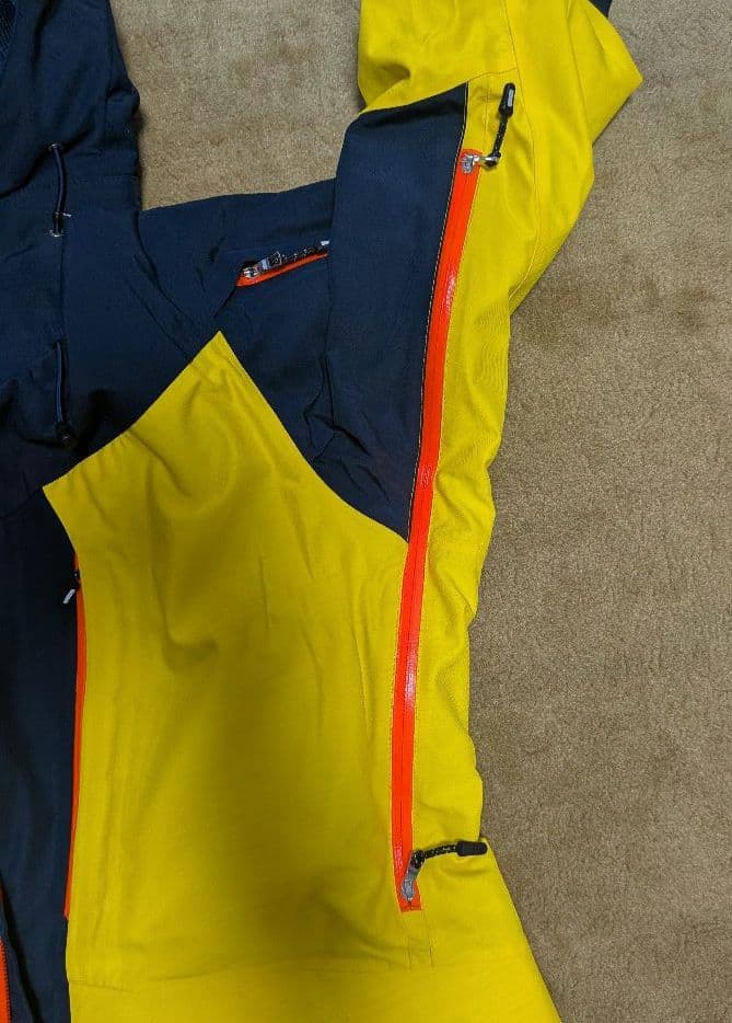 フェニックス Phenix スキーウェア ジャケット メンズ イエロー×ネイビー